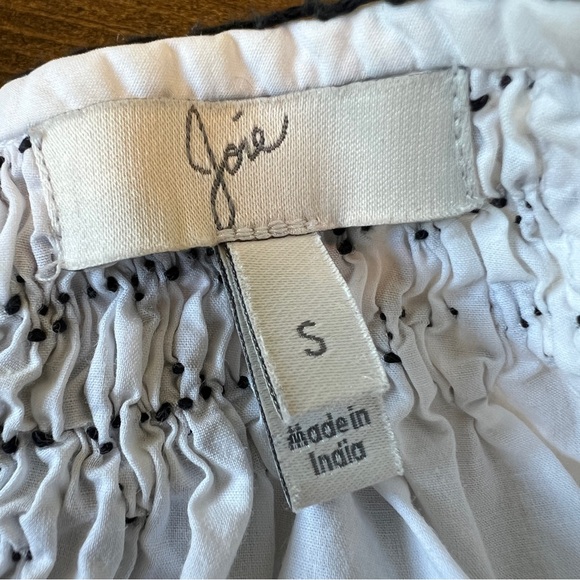 Joie Embroidered Peasant Blouse - Picture 5 of 8